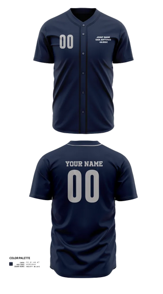 Full Button Baseball Jersey, Joint Base San Antonio 4A/MSC, , Teamtime, Team time, sublimation, custom sports apparel, team uniforms, spirit wear, spiritwear, sports uniforms, custom shirts, team store, custom team store, fundraiser sports, apparel fundraiser