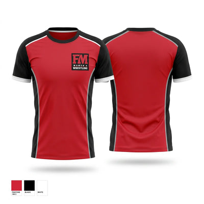 Fort Madison Bloodhounds Short Sleeve Performance Shirt - 1
