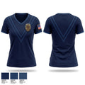 Lumberton PD Women's Short Sleeve V-neck Shirt - 1