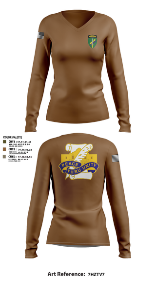 Womens Long Sleeve Vneck Shirt, 321st CA, , Teamtime, Team time, sublimation, custom sports apparel, team uniforms, spirit wear, spiritwear, sports uniforms, custom shirts, team store, custom team store, fundraiser sports, apparel fundraiser