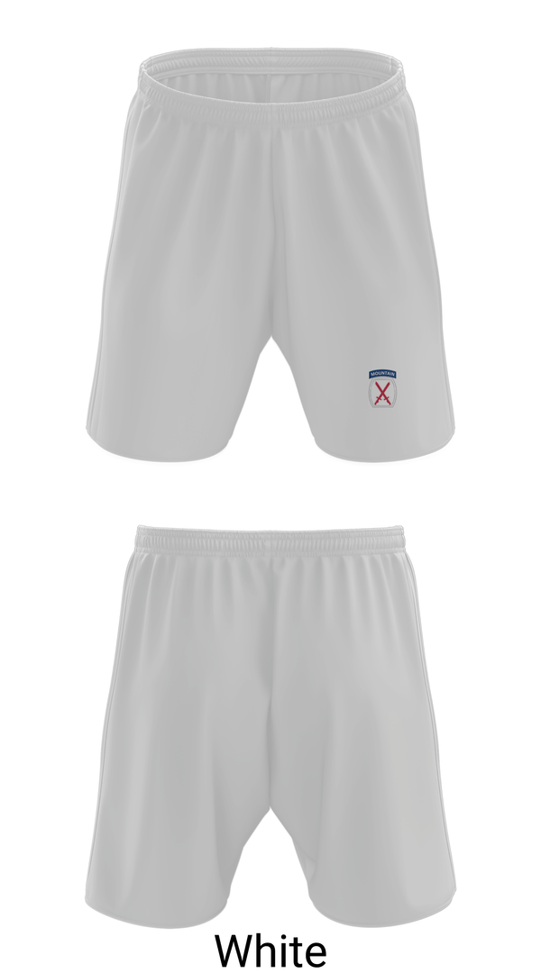 Athletic Shorts With Pockets, 3rd Brigade, 10th Mountain Division, Army, Teamtime, Team time, sublimation, custom sports apparel, team uniforms, spirit wear, spiritwear, sports uniforms, custom shirts, team store, custom team store, fundraiser sports, apparel fundraiser