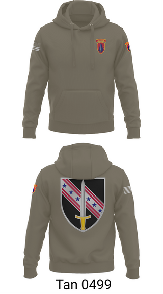 Hoodie, 6/54th SFAB, National Guard, Teamtime, Team time, sublimation, custom sports apparel, team uniforms, spirit wear, spiritwear, sports uniforms, custom shirts, team store, custom team store, fundraiser sports, apparel fundraiser