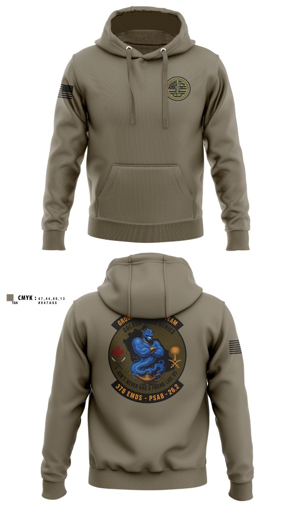 Hoodie, 111th Ground Surgical Team, Air Force, Teamtime, Team time, sublimation, custom sports apparel, team uniforms, spirit wear, spiritwear, sports uniforms, custom shirts, team store, custom team store, fundraiser sports, apparel fundraiser