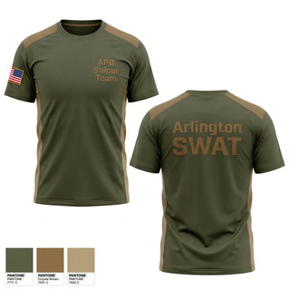 Old School Cotton Feel Shirt, APD Sniper Team, Police, Teamtime, Team time, sublimation, custom sports apparel, team uniforms, spirit wear, spiritwear, sports uniforms, custom shirts, team store, custom team store, fundraiser sports, apparel fundraiser