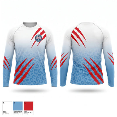 Piedmont Panthers Long Sleeve Performance Shirt 1