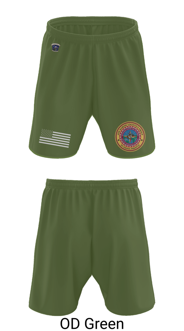 Athletic Shorts With Pockets, 4th Medical Logistics, Marines, Teamtime, Team time, sublimation, custom sports apparel, team uniforms, spirit wear, spiritwear, sports uniforms, custom shirts, team store, custom team store, fundraiser sports, apparel fundraiser