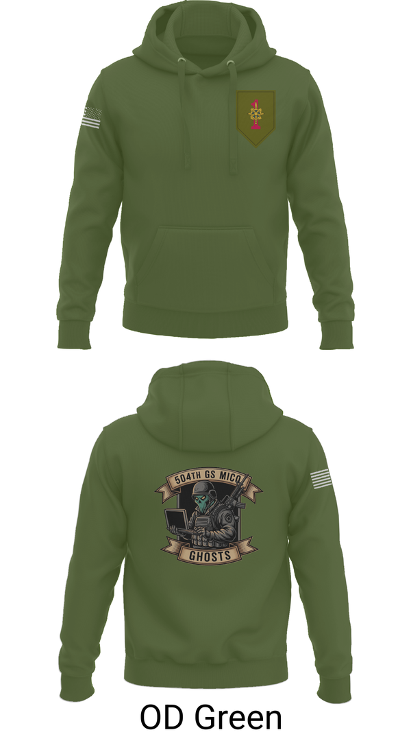 Hoodie, 504th GS MICO, , Teamtime, Team time, sublimation, custom sports apparel, team uniforms, spirit wear, spiritwear, sports uniforms, custom shirts, team store, custom team store, fundraiser sports, apparel fundraiser