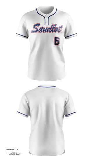 Two Button Softball Jersey, Sandlot Softball, Softball, Teamtime, Team time, sublimation, custom sports apparel, team uniforms, spirit wear, spiritwear, sports uniforms, custom shirts, team store, custom team store, fundraiser sports, apparel fundraiser