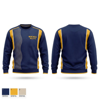Crew Neck Sweatshirt, Newcastle Villa FC, Men's Soccer, Teamtime, Team time, sublimation, custom sports apparel, team uniforms, spirit wear, spiritwear, sports uniforms, custom shirts, team store, custom team store, fundraiser sports, apparel fundraiser