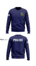 Dillard University Police Crew Neck Sweatshirt - 1