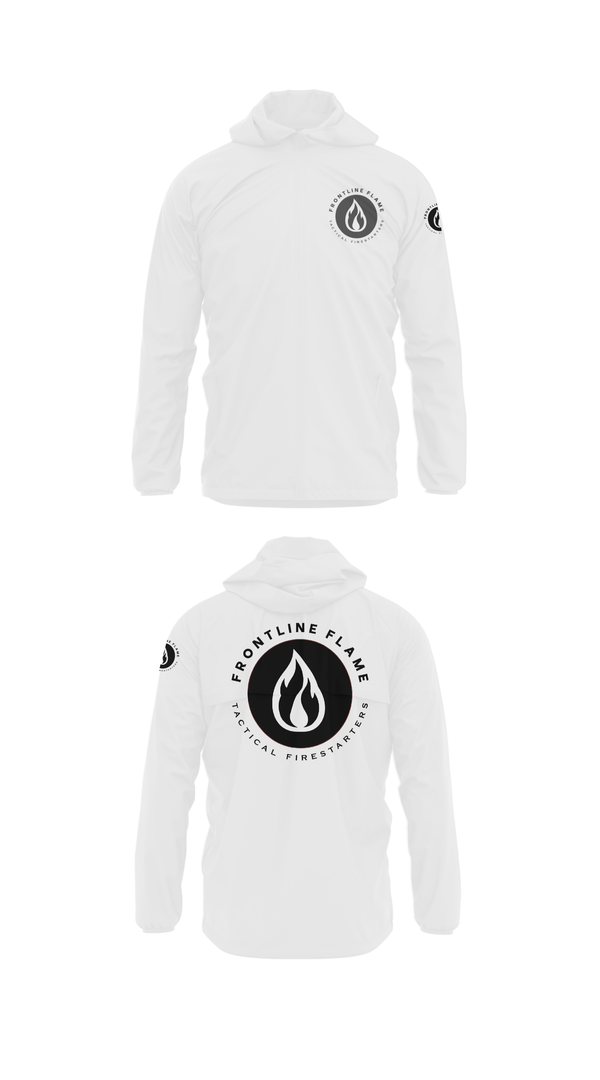 Windbreaker, Frontline Flames, , Teamtime, Team time, sublimation, custom sports apparel, team uniforms, spirit wear, spiritwear, sports uniforms, custom shirts, team store, custom team store, fundraiser sports, apparel fundraiser