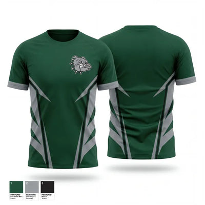 Monrovia Bulldogs 59960417 Short Sleeve Performance Shirt - 1