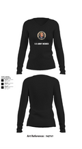 U.S Army memes 48956065 Women's Long Sleeve V-neck Shirt - 22