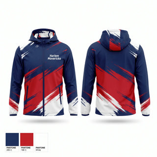 Windbreaker, Harlem Mavericks, Baseball, Teamtime, Team time, sublimation, custom sports apparel, team uniforms, spirit wear, spiritwear, sports uniforms, custom shirts, team store, custom team store, fundraiser sports, apparel fundraiser