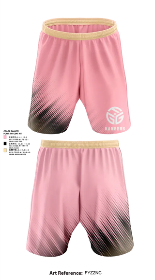 Athletic Shorts With Pockets, Rangers, Women's Soccer, Teamtime, Team time, sublimation, custom sports apparel, team uniforms, spirit wear, spiritwear, sports uniforms, custom shirts, team store, custom team store, fundraiser sports, apparel fundraiser
