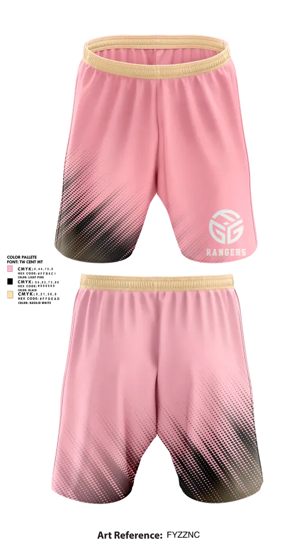 Athletic Shorts With Pockets, Rangers, Women's Soccer, Teamtime, Team time, sublimation, custom sports apparel, team uniforms, spirit wear, spiritwear, sports uniforms, custom shirts, team store, custom team store, fundraiser sports, apparel fundraiser
