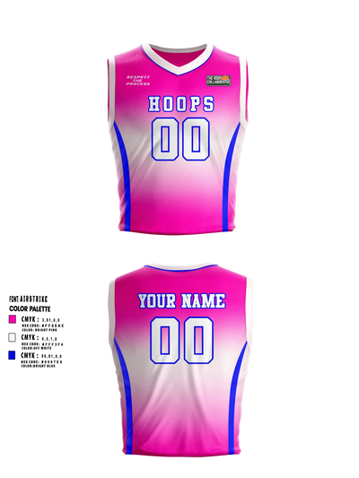 The Hoops Collaborative Womens Basketball Jersey - 6