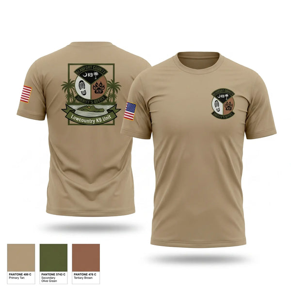 Short Sleeve Performance Shirt, Lowcountry K-9 Unit, Police, Teamtime, Team time, sublimation, custom sports apparel, team uniforms, spirit wear, spiritwear, sports uniforms, custom shirts, team store, custom team store, fundraiser sports, apparel fundraiser
