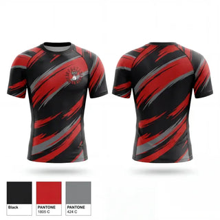 Short Sleeve Rash Guard Shirt, Spartan Boxing, Wrestling, Teamtime, Team time, sublimation, custom sports apparel, team uniforms, spirit wear, spiritwear, sports uniforms, custom shirts, team store, custom team store, fundraiser sports, apparel fundraiser