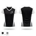 Zano Salons 27180162 Women's Short Sleeve V-neck Shirt - 3