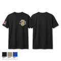 Hudson Police Department 57201647 Old School Cotton Feel Shirt - 1