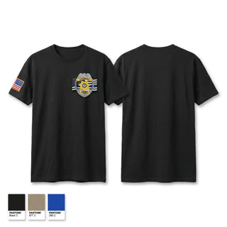 Old School Cotton Feel Shirt, Hudson Police Department, Police, Teamtime, Team time, sublimation, custom sports apparel, team uniforms, spirit wear, spiritwear, sports uniforms, custom shirts, team store, custom team store, fundraiser sports, apparel fundraiser