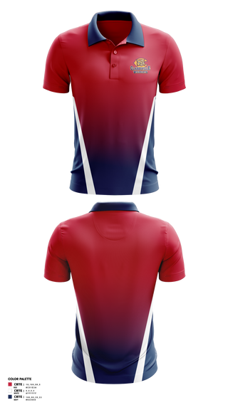 Short Sleeve Performance Polo, Clarksville Wildcats, Men's Lacrosse, Teamtime, Team time, sublimation, custom sports apparel, team uniforms, spirit wear, spiritwear, sports uniforms, custom shirts, team store, custom team store, fundraiser sports, apparel fundraiser
