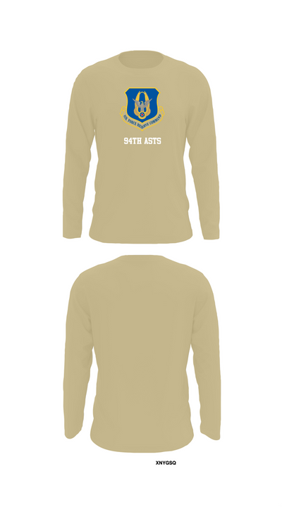 94th ASTS 18252797 Long Sleeve Performance Shirt 92