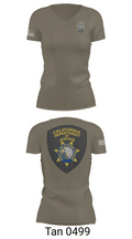 Bureau of Firearms 85390976 Women's Short Sleeve V-neck Shirt - 6