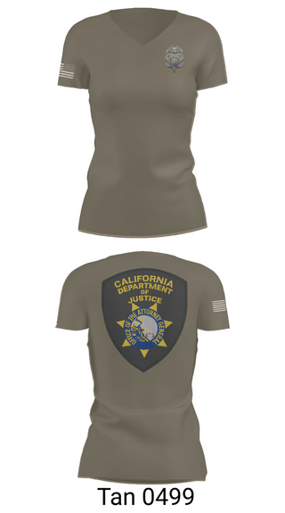 Womens Short Sleeve Vneck Shirt, Bureau of Firearms, Police, Teamtime, Team time, sublimation, custom sports apparel, team uniforms, spirit wear, spiritwear, sports uniforms, custom shirts, team store, custom team store, fundraiser sports, apparel fundraiser