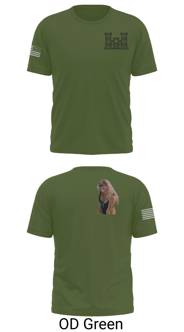 Old School Cotton Feel Shirt, 309th CEC-I, , Teamtime, Team time, sublimation, custom sports apparel, team uniforms, spirit wear, spiritwear, sports uniforms, custom shirts, team store, custom team store, fundraiser sports, apparel fundraiser