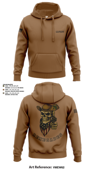 Hoodie, 1776 Military Police Company, , Teamtime, Team time, sublimation, custom sports apparel, team uniforms, spirit wear, spiritwear, sports uniforms, custom shirts, team store, custom team store, fundraiser sports, apparel fundraiser