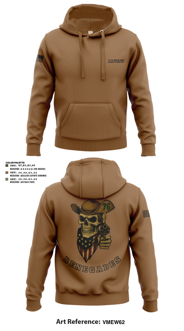 Hoodie, 1776 Military Police Company, , Teamtime, Team time, sublimation, custom sports apparel, team uniforms, spirit wear, spiritwear, sports uniforms, custom shirts, team store, custom team store, fundraiser sports, apparel fundraiser
