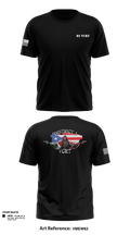 D2 Violent Crime Reduction Team  Old School Cotton Feel Shirt - 4