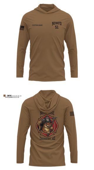 Long Sleeve hooded sunshirt, NTAG HEARTLAND 2026, Navy, Teamtime, Team time, sublimation, custom sports apparel, team uniforms, spirit wear, spiritwear, sports uniforms, custom shirts, team store, custom team store, fundraiser sports, apparel fundraiser