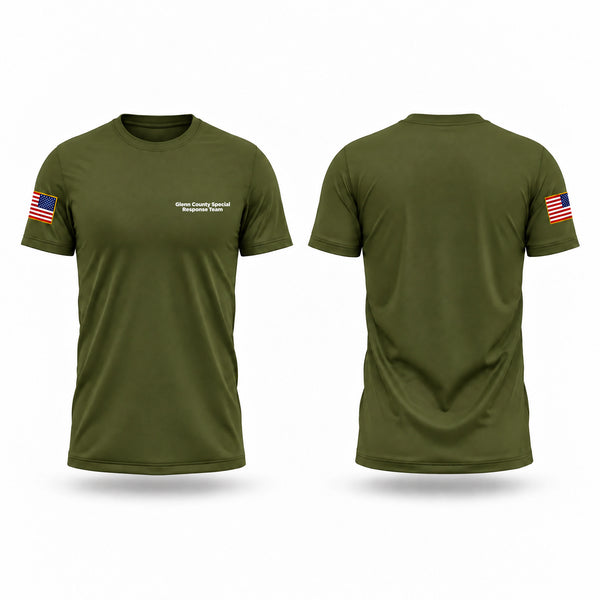 Short Sleeve Performance Shirt, Glenn County Special Response Team, Police, Teamtime, Team time, sublimation, custom sports apparel, team uniforms, spirit wear, spiritwear, sports uniforms, custom shirts, team store, custom team store, fundraiser sports, apparel fundraiser