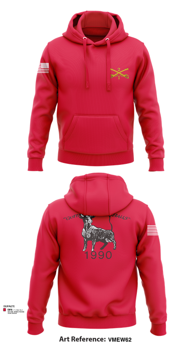 2nd Armored Cavalry Regiment 7857007 Hoodie - 101