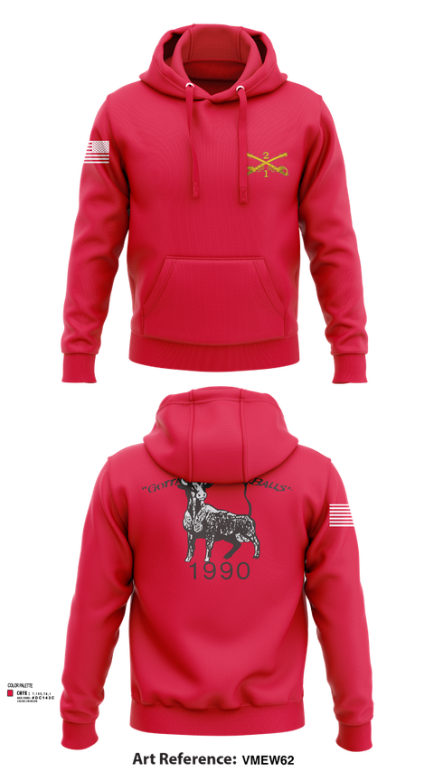 Hoodie, 2nd Armored Cavalry Regiment, , Teamtime, Team time, sublimation, custom sports apparel, team uniforms, spirit wear, spiritwear, sports uniforms, custom shirts, team store, custom team store, fundraiser sports, apparel fundraiser