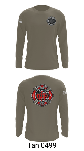 Long Sleeve Performance Shirt, Central, , Teamtime, Team time, sublimation, custom sports apparel, team uniforms, spirit wear, spiritwear, sports uniforms, custom shirts, team store, custom team store, fundraiser sports, apparel fundraiser