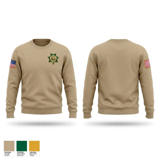 Crew Neck Sweatshirt, Ouachita County Sheriff's Department, Police, Teamtime, Team time, sublimation, custom sports apparel, team uniforms, spirit wear, spiritwear, sports uniforms, custom shirts, team store, custom team store, fundraiser sports, apparel fundraiser