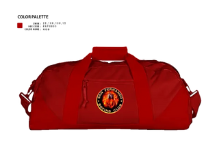Duffle Bag, San Fernando Boxing Club, Spirit Store, Teamtime, Team time, sublimation, custom sports apparel, team uniforms, spirit wear, spiritwear, sports uniforms, custom shirts, team store, custom team store, fundraiser sports, apparel fundraiser