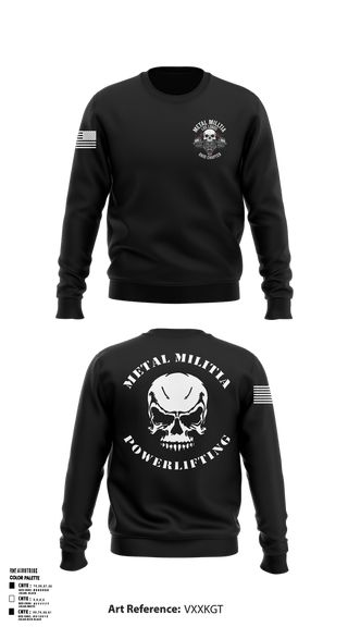 Crew Neck Sweatshirt, Los Lobos, Spirit Store, Teamtime, Team time, sublimation, custom sports apparel, team uniforms, spirit wear, spiritwear, sports uniforms, custom shirts, team store, custom team store, fundraiser sports, apparel fundraiser