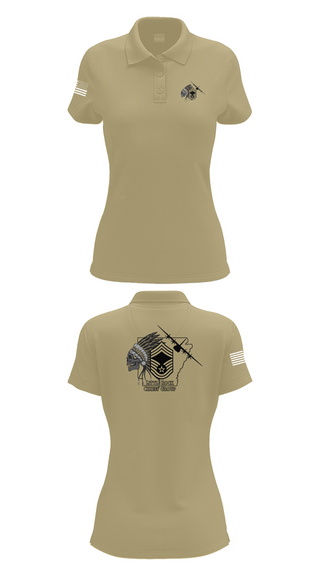 Womens Short Sleeve Performance Polo, LRAFB Chiefs Group, , Teamtime, Team time, sublimation, custom sports apparel, team uniforms, spirit wear, spiritwear, sports uniforms, custom shirts, team store, custom team store, fundraiser sports, apparel fundraiser