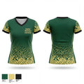 Jupiter Warriors Lacrosse 68726936 Women's Short Sleeve V-neck Shirt - 1