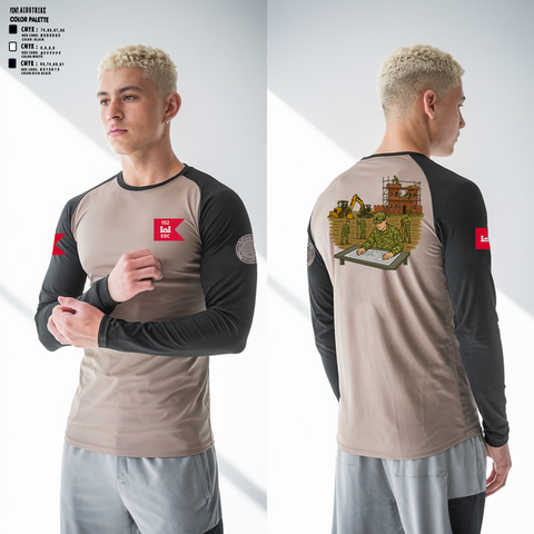 Long Sleeve Performance Shirt, 152, Army, Teamtime, Team time, sublimation, custom sports apparel, team uniforms, spirit wear, spiritwear, sports uniforms, custom shirts, team store, custom team store, fundraiser sports, apparel fundraiser