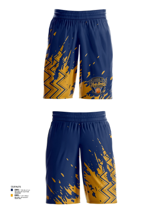 Womens Basketball Shorts, Cloudland, Women's Basketball, Teamtime, Team time, sublimation, custom sports apparel, team uniforms, spirit wear, spiritwear, sports uniforms, custom shirts, team store, custom team store, fundraiser sports, apparel fundraiser