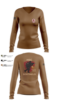 HSC 130th MEB 16353532 Women's Long Sleeve V-neck Shirt - 4