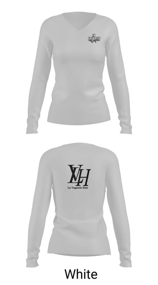 Womens Long Sleeve Vneck Shirt, La Vagancia Hats, , Teamtime, Team time, sublimation, custom sports apparel, team uniforms, spirit wear, spiritwear, sports uniforms, custom shirts, team store, custom team store, fundraiser sports, apparel fundraiser