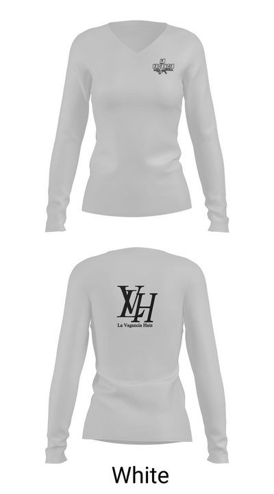 La Vagancia Hats 29971580 Women's Long Sleeve V-neck Shirt - 16