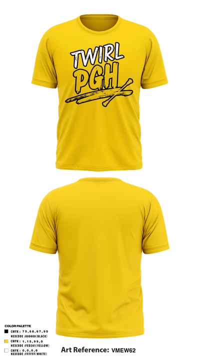 Twirl PGH 8143457 Short Sleeve Performance Shirt - 5